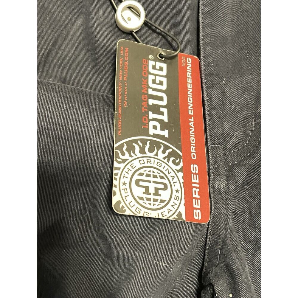 Plugg Navy Blue Cargo Pants 100% Cotton Youth Sz 8 NWT CPS19337 - Picture 4 of 9